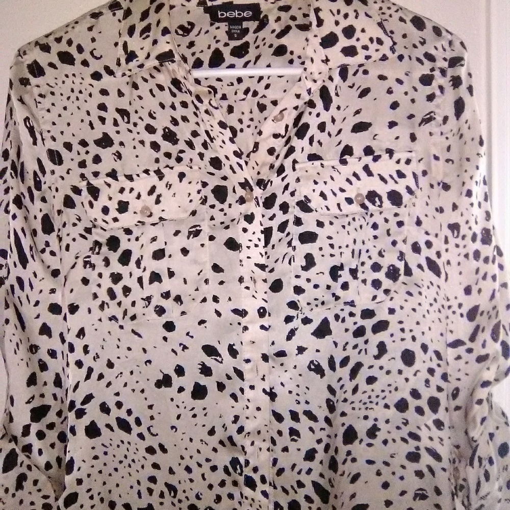 Bebe silk blouse